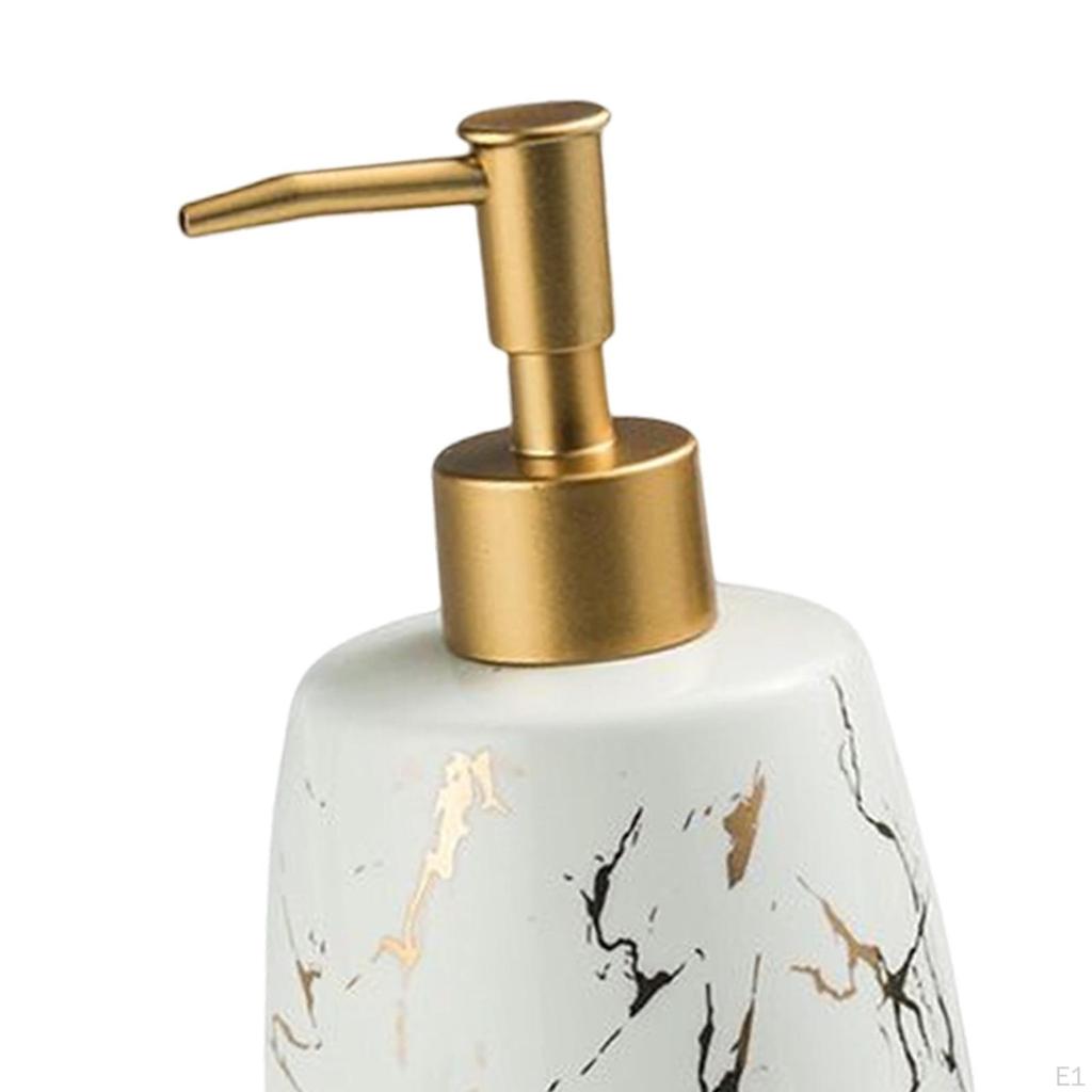 Seifenspender, Flasche Nachfüllbar Handpumpe Glas Duschgel Dekorativ für Restaurant