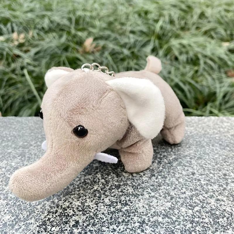 

Плюшевый брелок 1 шт., маленькая подвеска в виде мультяшного животного, брелок, игрушка, сумка, чехол для мобильного телефона, подвесные украшения, подарок на день рождения 14cm