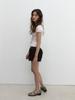Asula Tier Cancan Shorts (Brown)