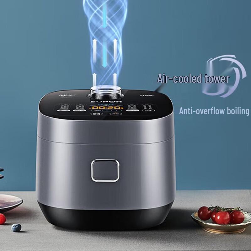 SUPOR 4L Smart Micro-Pressure Electric Rice Cooker CN plug (adapter included)