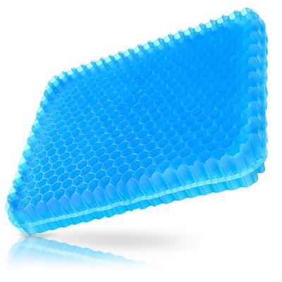 Dickes Relaxheal-Gelkissen, Stuhlkissen, das Ihren Hintern verletzt, Gelkissen, Autositzkissen, Originalprodukt, 40 x 37 x 6 cm [Ultra 6 cm], wird nicht