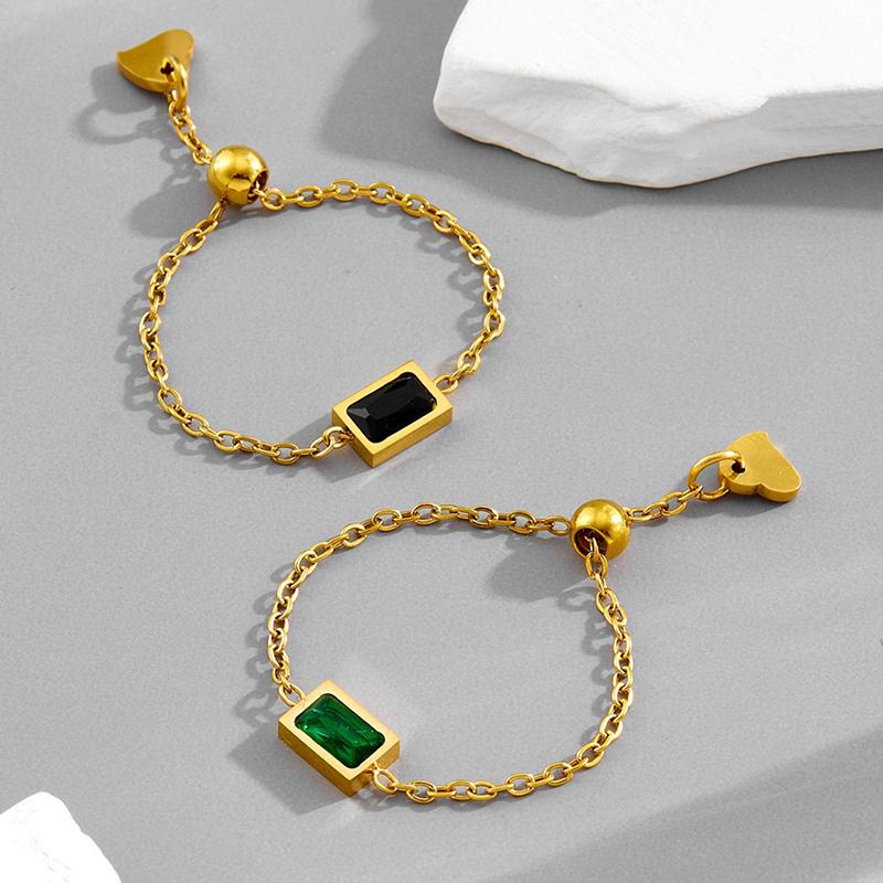 Liebe Schmetterling Geometrisches Design Anhänger Armband Damen Titanstahl Kein Verblassen Schmuck Valentinstag Geburtstagsgeschenk