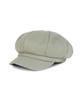 Bajal Va Square Studded Wool Newsboy Cap Green