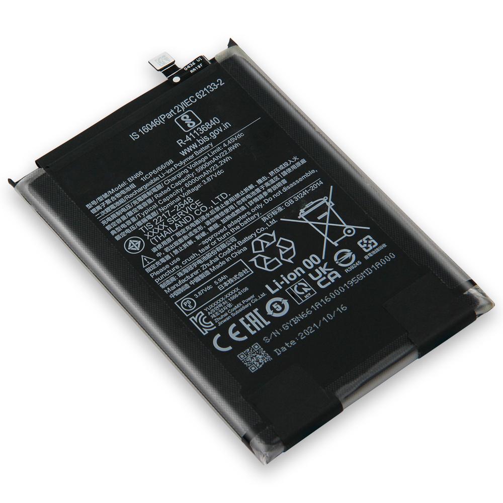 NEW Replacement Battery For Xiaomi Poco C40 BN66 Phone Battery 6000mAh