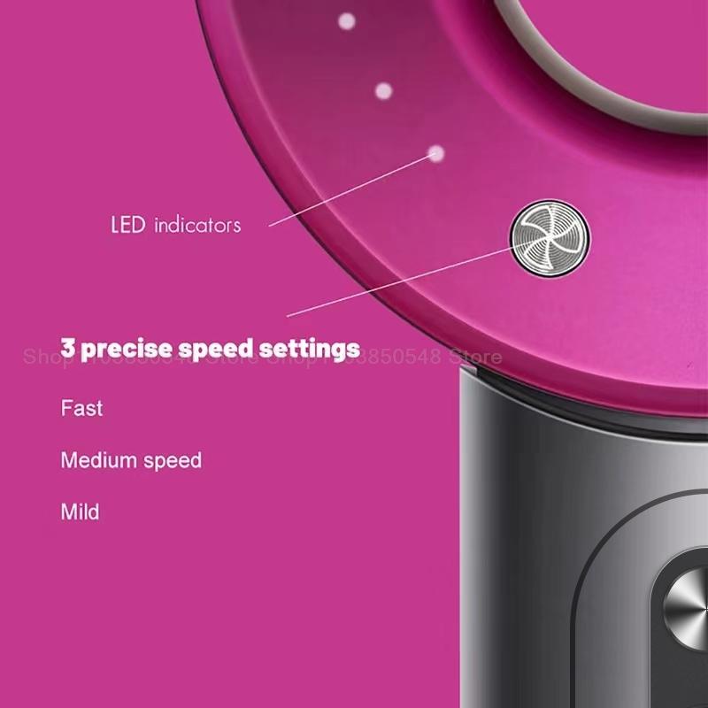 Super Hair Dryer 220V Leafless Hair Dryer Personal Hair Care Styling Negative Ion Tool Constant Anion Electric Hair Dryers