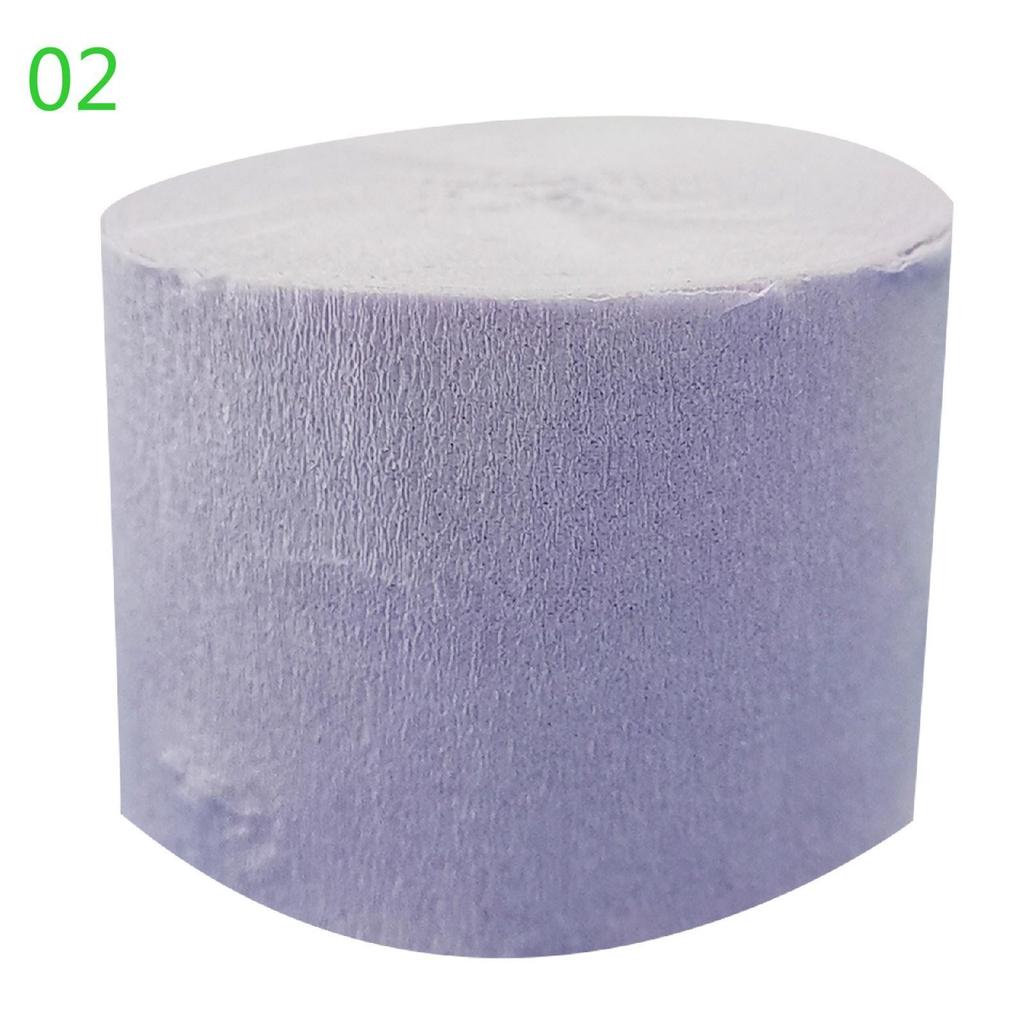 4.5cmX25m Wrinkled Colour Paper for Wedding Birthday Party Holiday Shower Decoration DIY Flower Materials.