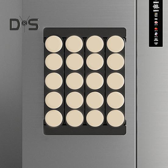 20-Slot Coffee Pods Holder Large Capacity Storage Rack for K Cups BPA-Free Coffee Capsule Display Cabinet for Countertop Drawer