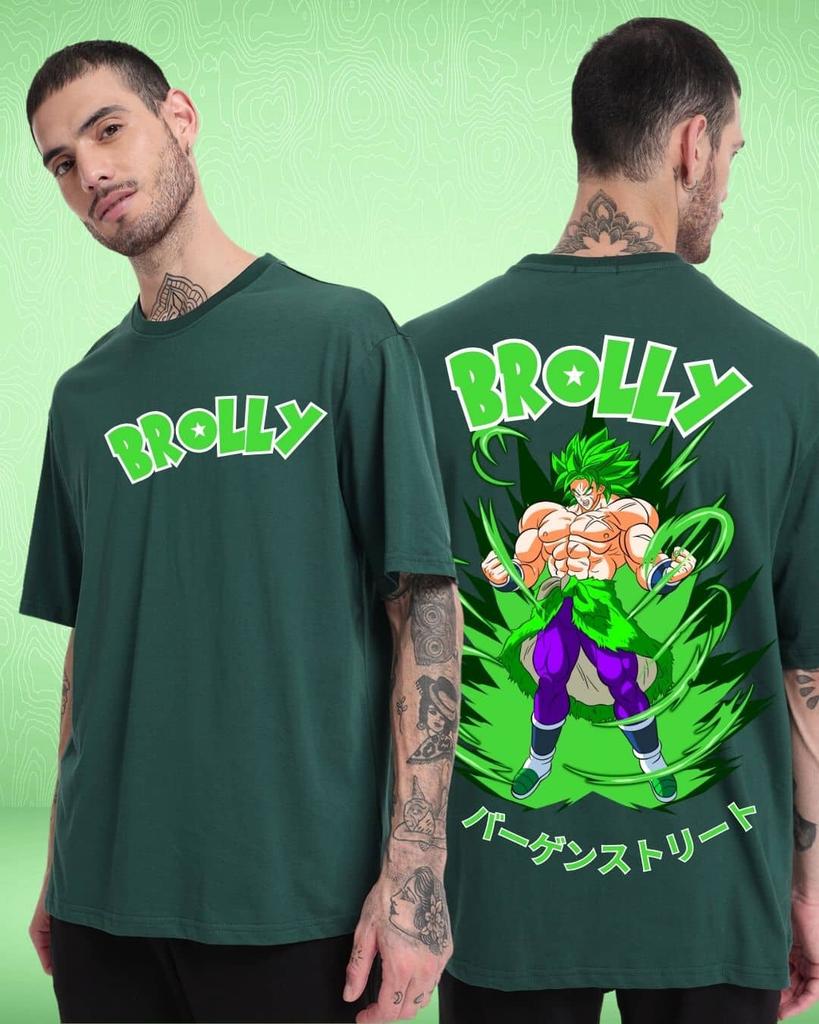 Summer Graphic T Shirt Man Dragon Ball Brolly Y2k Clothes Oversized Cotton Womens Short Sleeve Tee Top Harajuku Anime Cosplay