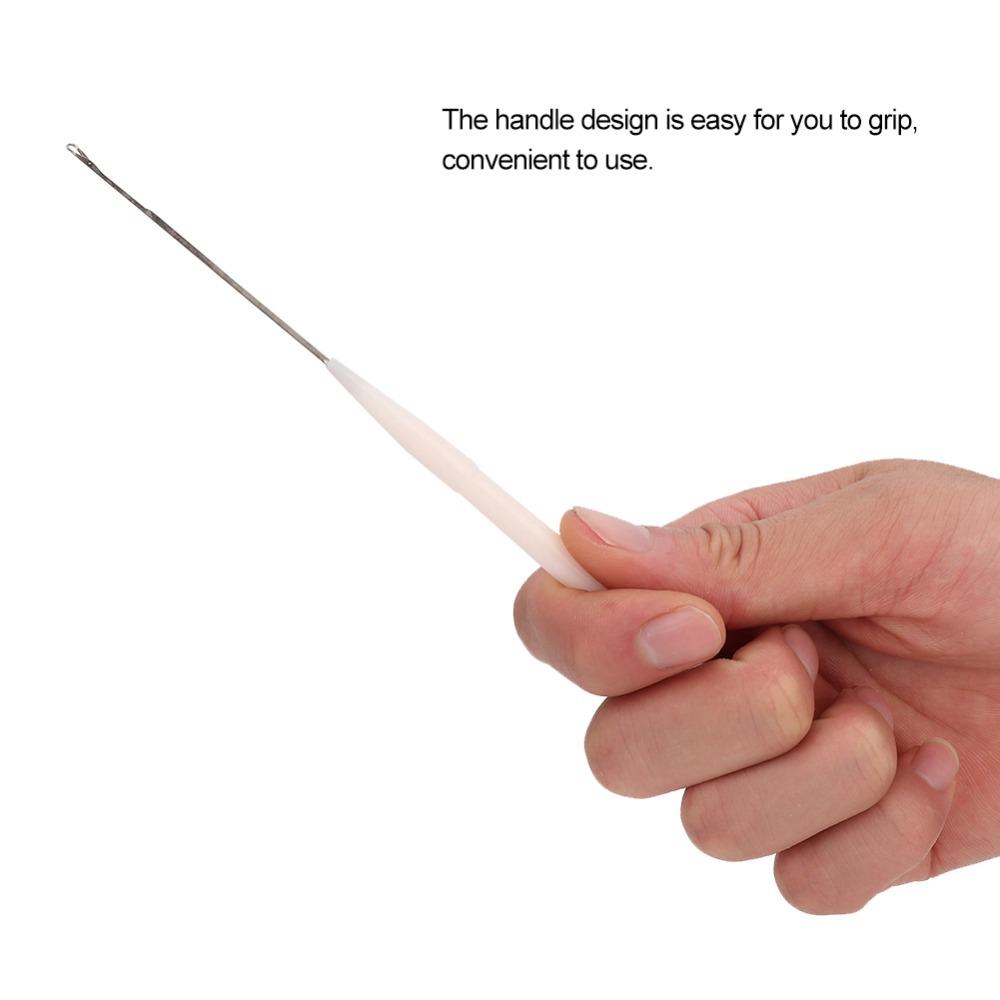 5Pcs Convenient Tools Threading Needles Handle Design Jewelry Accessories Jewelry Making