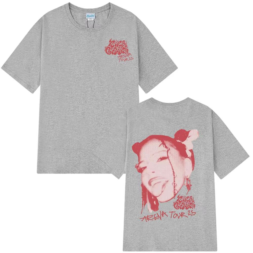 Rapper Nina Chuba Arena Tour 2025 Tee Mens Women Hip Hop Fashion Pop Music Tshirts Casual Cotton Oversized Aesthetics T Shirts