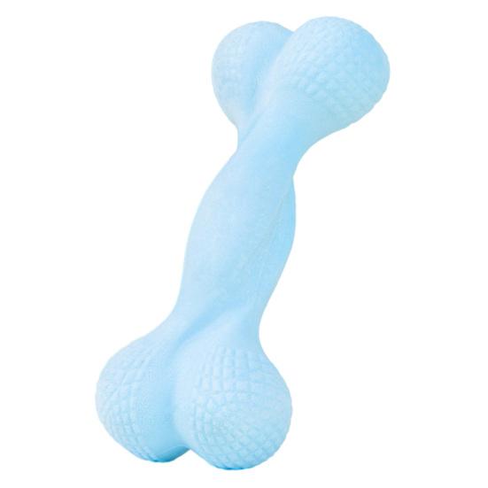 Dog Chew Toy, Soft TPR Teething Bone for Small Dogs, Stain Resistant Deep Teeth Cleaning Stick for Puppy