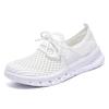 Unisex Weite Passform Atmungsaktive Mesh-Sneaker Laufschuhe Tägliches Gehen und Freizeitkleidung Pendeln und Reisen Größen 36-45