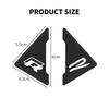 For VW Volkswagen Jetta MK5 Golf 2pcs New Car Door Corner Protection Decals Stickers For Volkswagen Tiguan Bora POLO PASSAT CC T
