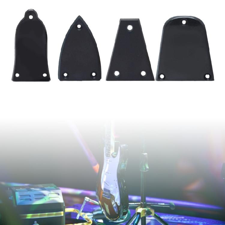 3 Holes Black Guitar Tuning Rod Covers for Electrical Guitar Bass Repair Tools