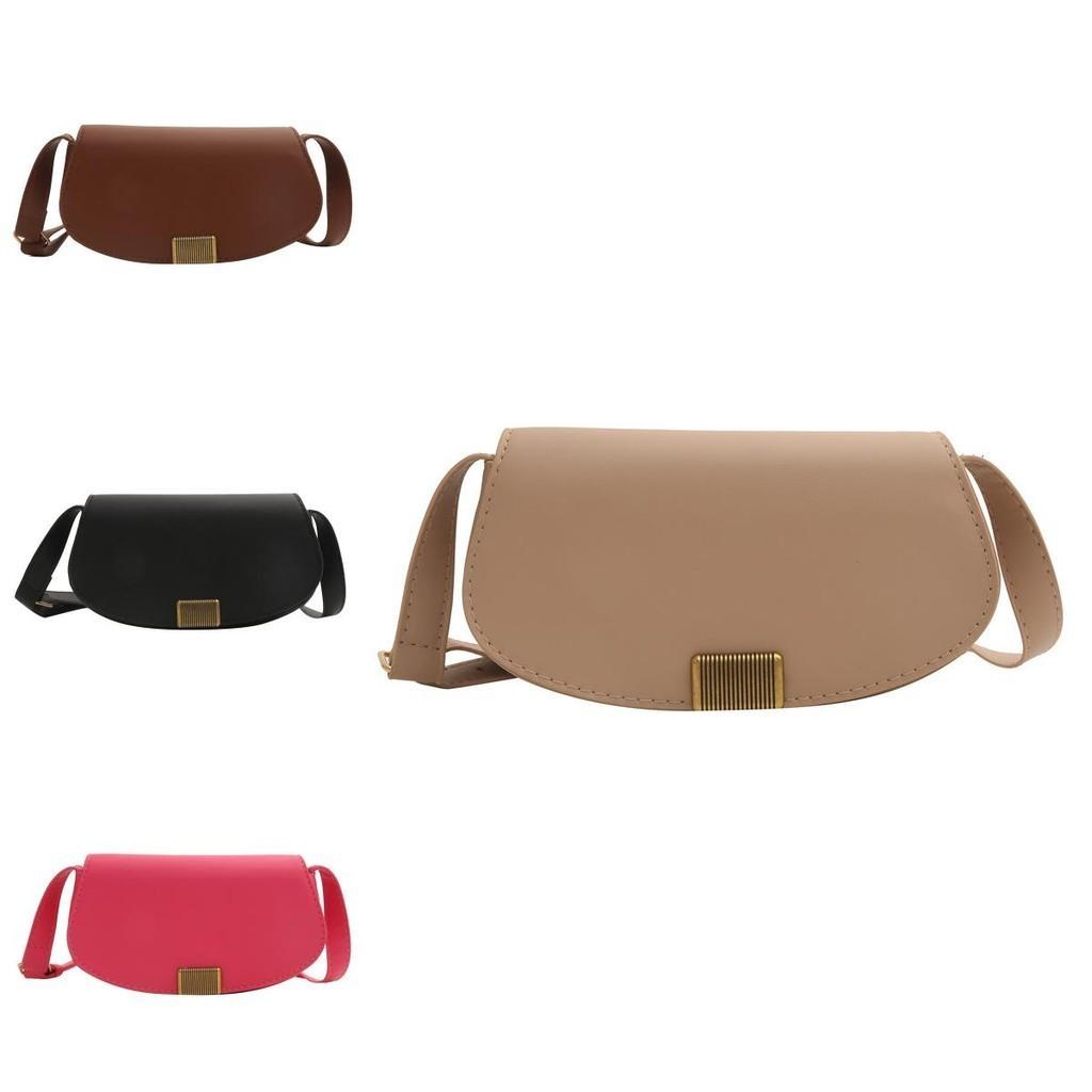 Small Uncommon Design Women's Bag 2024 New Fashion Crossbody Bag Textured Underarm Saddle Bag