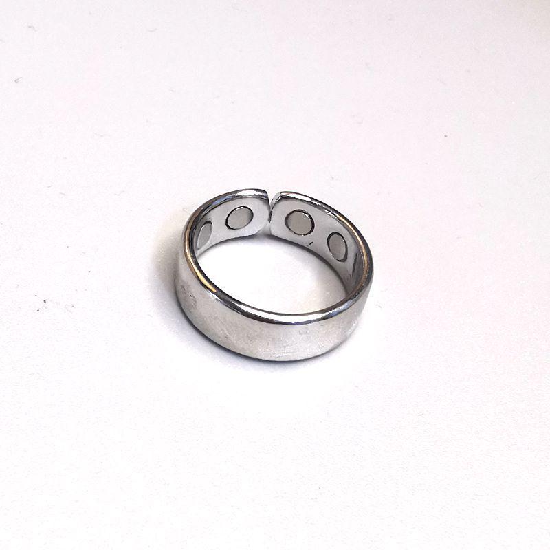 

Точечное персонализированное мужское кольцо для здоровья с магнитным полем, гальванизированное розовым золотом Adjustable Opening