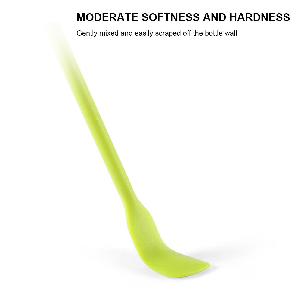 4 Stück Lebensmittelqualität Materialien Mini Silikonspatel Leicht zu reinigen Kleiner Spatel Silikon Mini