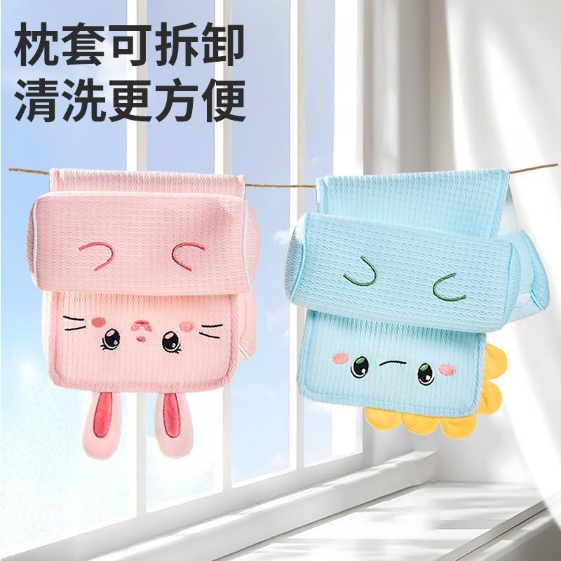 Infant Shaping Pillow Newborns 0-6 Months Anti-Flat Head Support Adjustable Baby Tencel Cover Filling