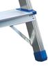 Free-Standing Aluminum Ladder 226 Cm 6 Steps + Platform - Dr1106