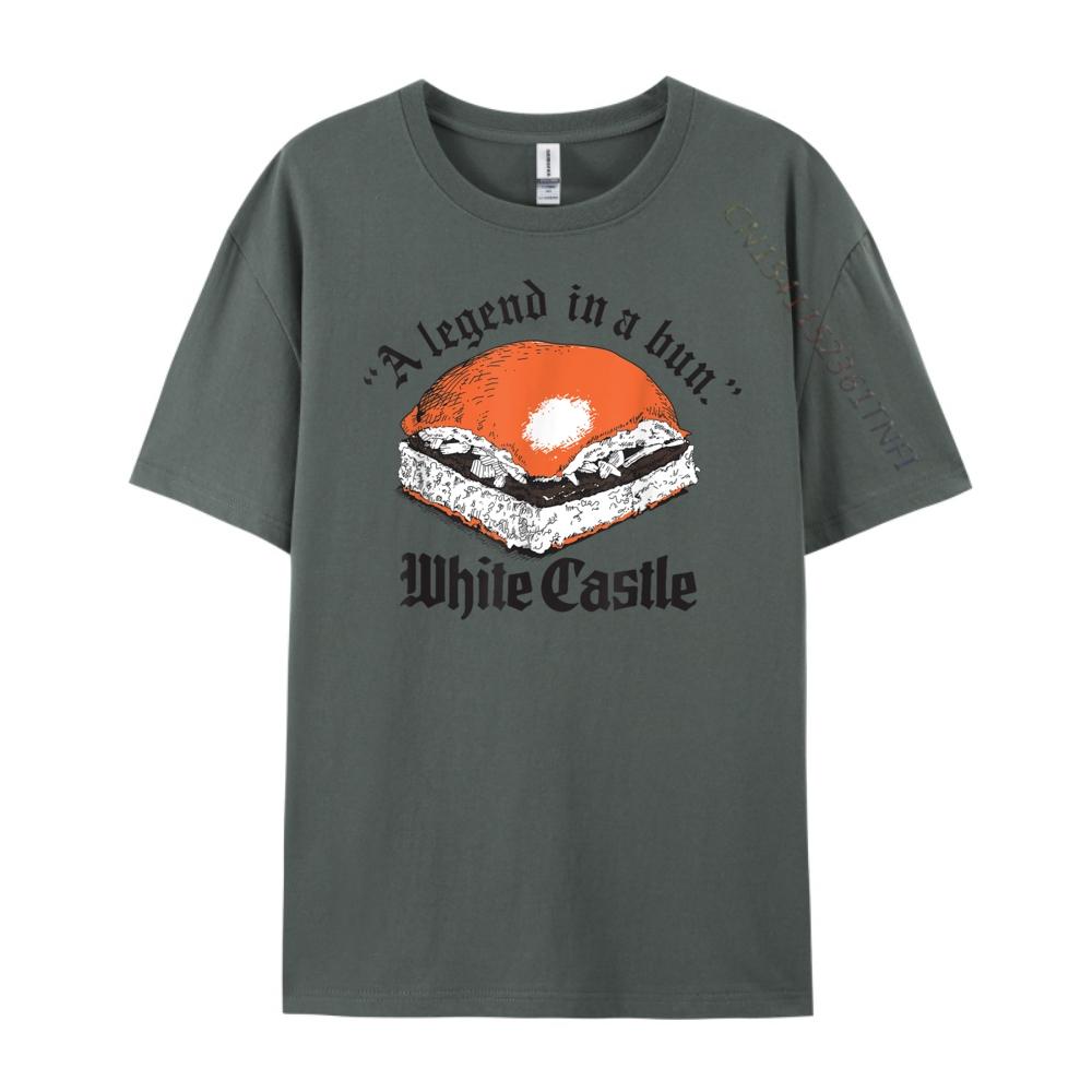 Visit The White Castle Store White Castle Legend In A Bun Designer T Shirt Men High Quality Anime T Shirts