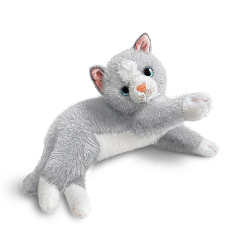 5 Colors Kitten Doll Cute Simulation Cat Plush Toy Soft Stuffed ReaListic Animal Kitty Model Kids Girls Creative Room Decor Gift