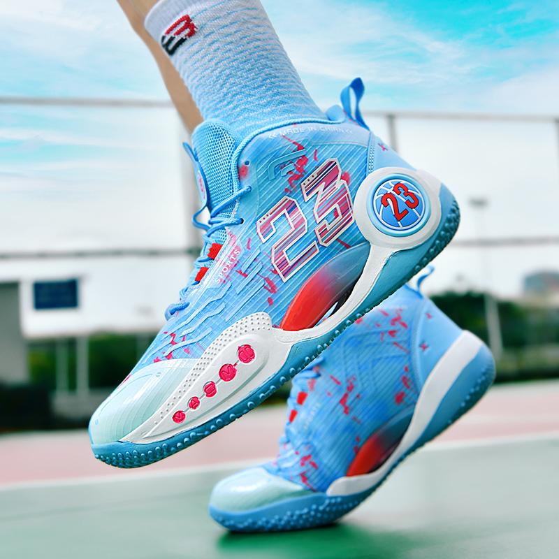 Men's Basketball Shoes Luxury Field Waterproof Athletic Breathable Sneakers Women Original Cushioning Street Male Basket Shoes