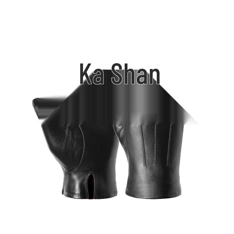 

Мужские термоперчатки из натуральной кожи Hengyuanxiang L