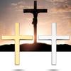 Christian Car Sticker 3D Badge Self-Adhesive Alloy Emblem Decal for Body Fender Tail Scratch