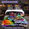 Personalized 3Pcs Bedding SetPoppy Playtime Custom Text Duvet Cover Pillowcase Set Bedroom Gift