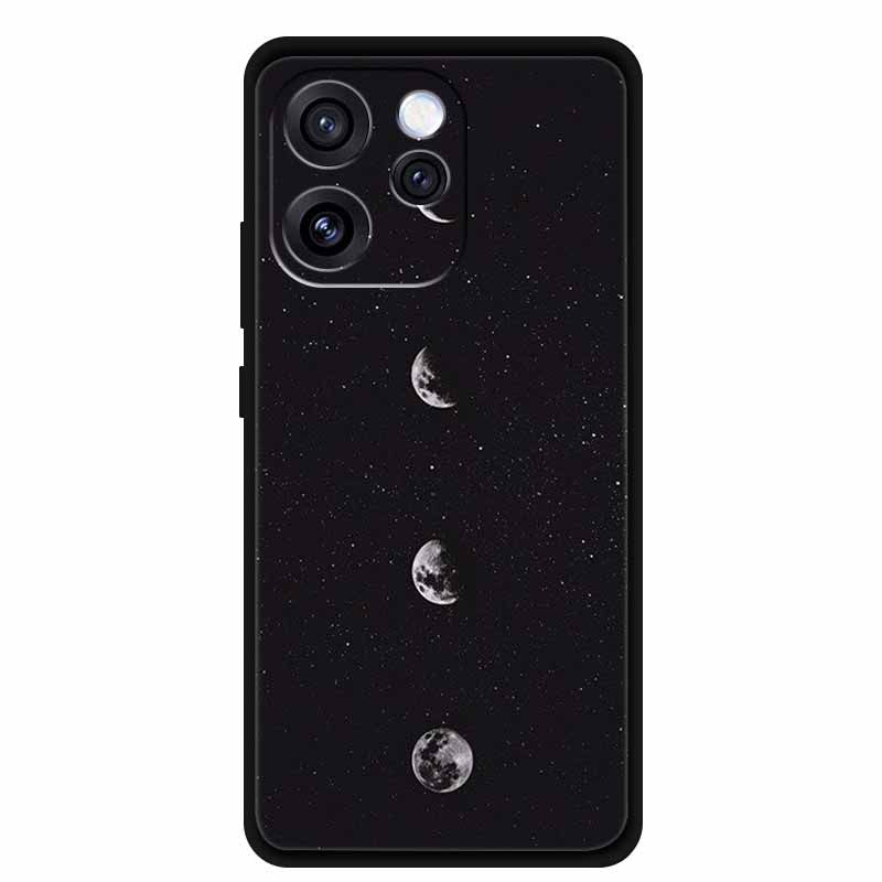 Phone Case for Oppo Reno15 Soft TPU Silicone Cover for OPPO PLW110 6.32" Black Case For Oppo Reno 15 5G Fashion Cool Coque Shell