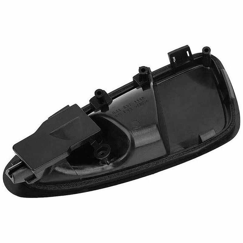 For Seat Ibiza IV 2009 2010 2011-2012 Car Interior Door Handle Cover Trim 6J1837114A 6J1837113A Black Silver Auto Accessories