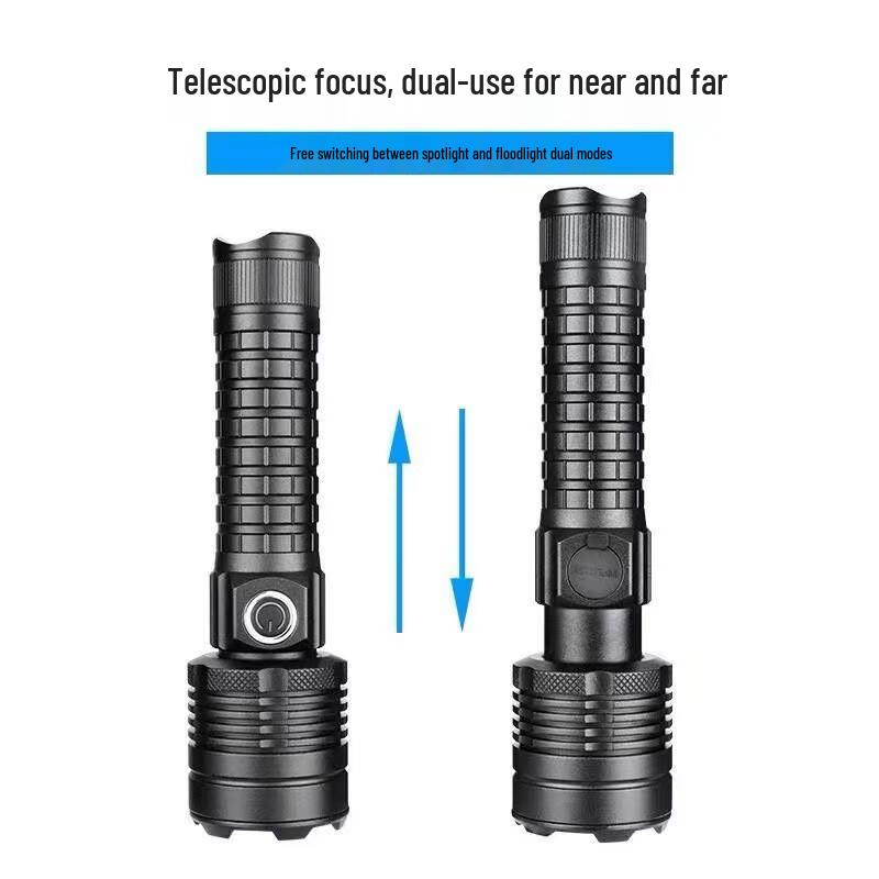 Mengpao High-Capacity Rechargeable Portable Camping Flashlight