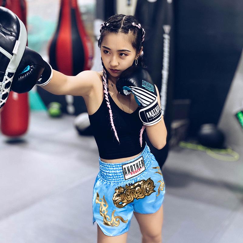 Jednobarevné boxerské a Muay Thai šortky pro děti a dospělé