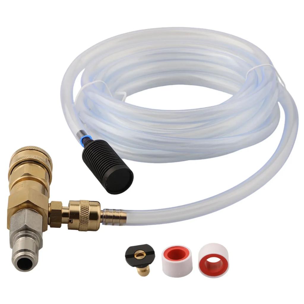 Pressure Washer Connector Quick Connector Regulating Valve Soap Tape 2 To 5 GPM Downstream Filter Injector Nozzle