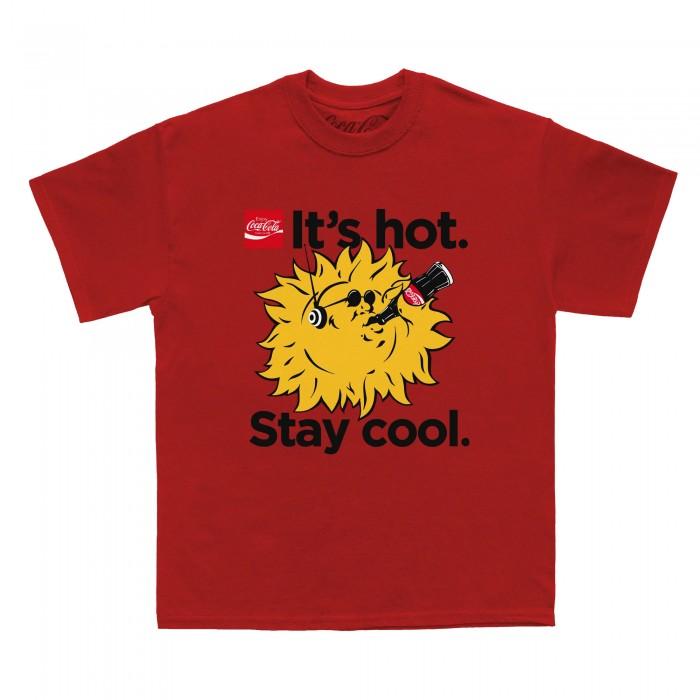 Coca-Cola Unisex Adult Stay Cool T-Shirt