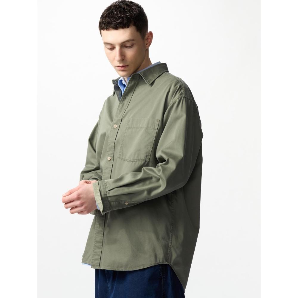 

Uniqlo Twill Over Shirt Long Sleeve