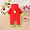 Baby Christmas Party Patchwork Romper Costume