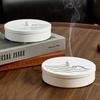 Hollow-out Design Incense Burner With Lid Sandalwood Burner New Mosquito Coil Box  Home Use