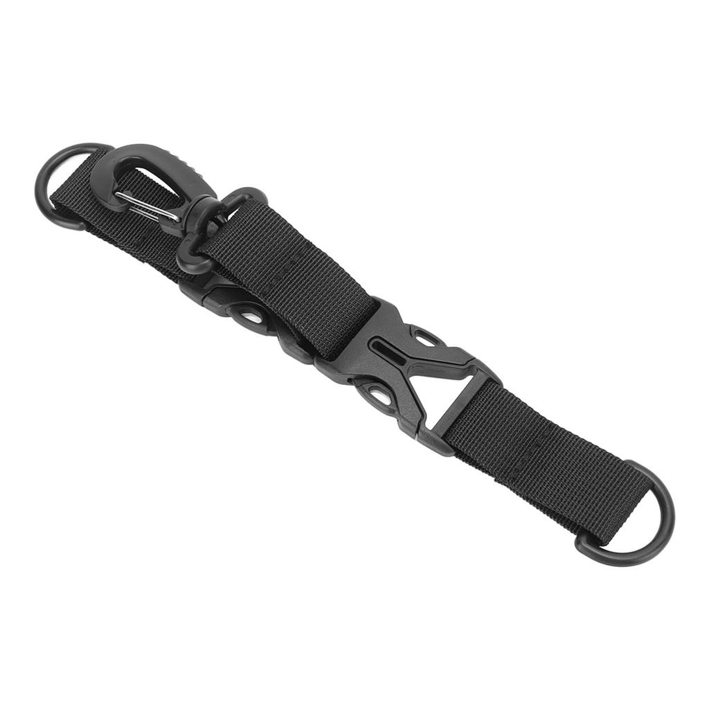Boucle de ceinture de waders de pêche Mousqueton rotatif polyvalent à libération rapide Boucle de ceinture de waders pour l'extérieur