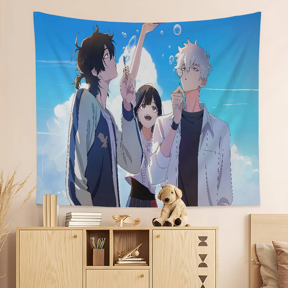 Link CClick Anime DIY Wall Tapestry Hanging Tarot Hippie Wall Rugs Dorm Home Decor