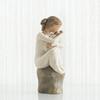 Willow Tree Statue [Guardian] - Guardian Angel Figurine, Natural, Perfect for Birth, Pregnancy, and Pregnancy Gifts