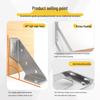 Stainless Steel L-shaped Corner Bracket Reinforcement Support for Furniture