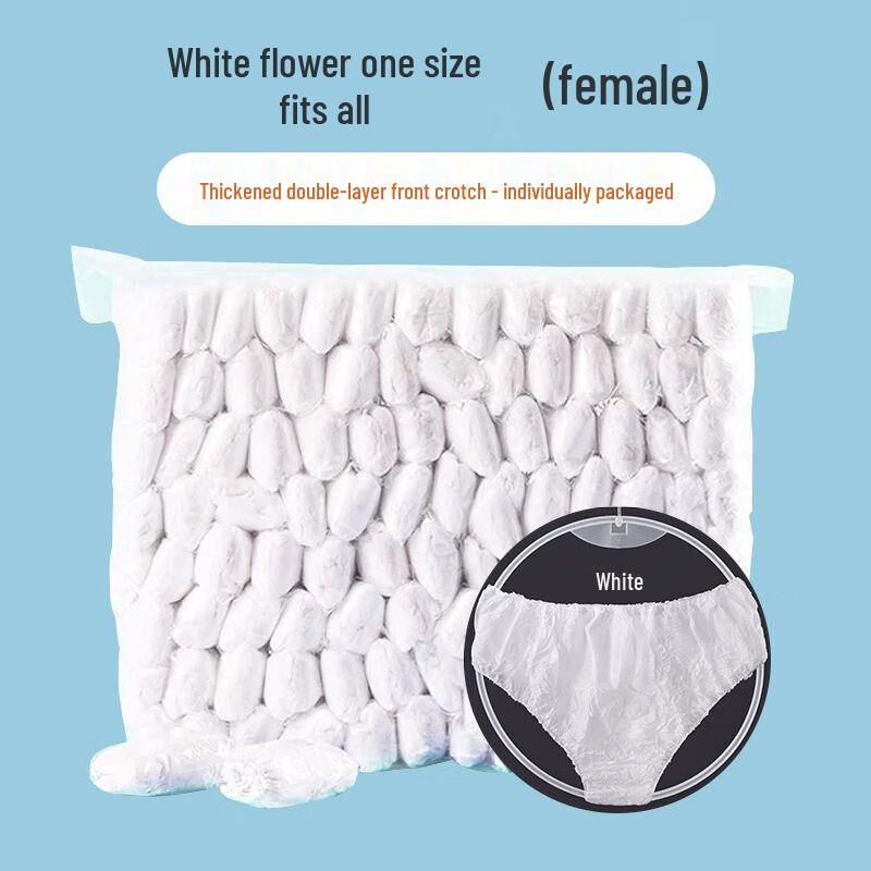 Qiuqiao Disposable Briefs for Spa & Salon 100 Count (Thickened)