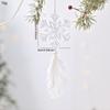 Decoration Pendant 1pc Christmas Decoration Feather Ornament Plastic Christmas Ornament For Indoor Use Gift-Giving