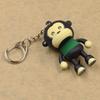 Kawaii Children Car Cute Cartoon Gift Bags Accessories Toy Keychain Keyring Monkey with LED Light