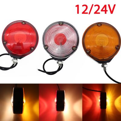 12V/24V Universale Double Face Light Lampadina per auto Indicatore laterale Lampada di segnalazione per Van Truck Trailer Camion Accessori auto