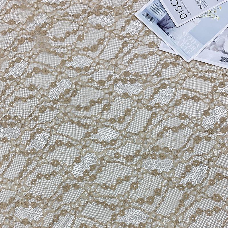 New Lace Jacquard Mesh Evening Camisole Dress - Soft, Hollowed-Out, Non-Stretch Polyester Fabric