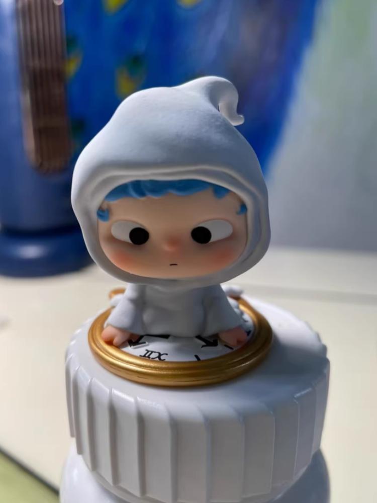 Heyone New Mini Lost Time Town Series Mini Cute Beans Trendy Action Figures Collectible Model Surprise Toy For Kids Adults Children's Birthday Gift