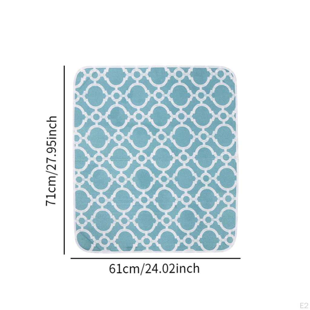 Ironing Pad Protection Anti-slip Foldable Space-saving Soft Clothes Protector Board