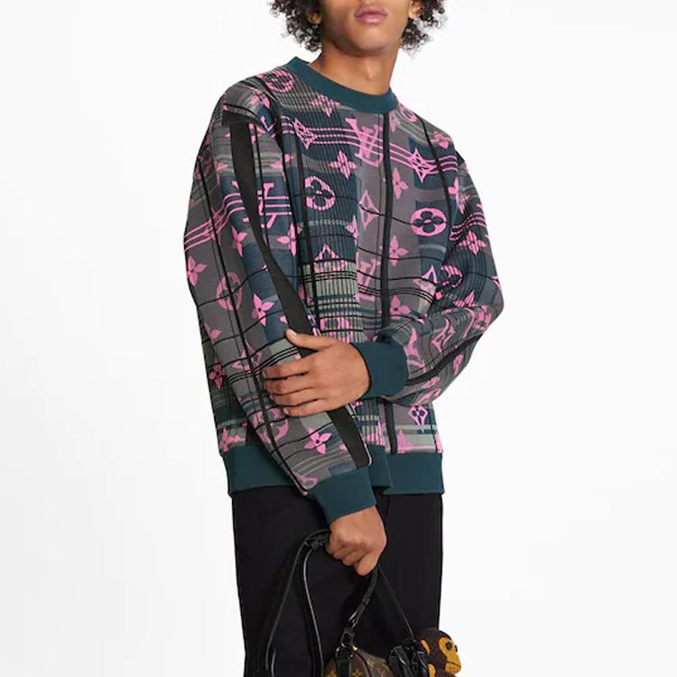 Louis Vuitton Monogram Jacquard Sweatshirt 1A8P0J